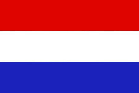 Flag of Netherlands - vectorのイラスト素材