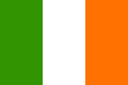 Flag of Ireland - vectorのイラスト素材