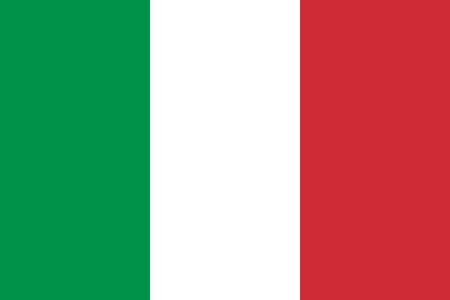 Flag of Italy - vectorのイラスト素材