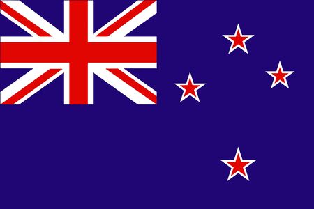 Flag of New Zealand - vectorのイラスト素材