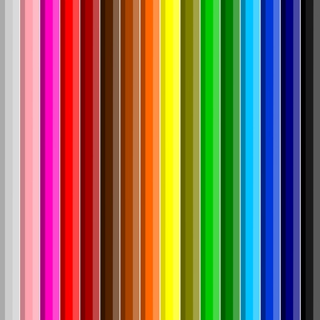 Beautiful colorful background with crayons - vector illustrationの写真素材