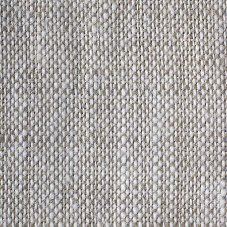 Macro of natural grey linen textile background. For text or design. Square.の写真素材