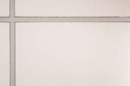 the texture of the ceiling in the office, part of the suspended white ceilingの写真素材