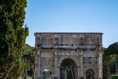 Arch of Constantine, Roman Forum, Rome, Italy
