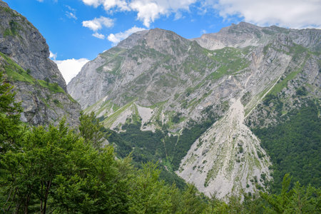 Gran Sasso Mountains chain, Prati de Tivo, Teramo Province, Abruzzo Region, Italy