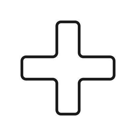 Medical cross icon. Illustrationのイラスト素材