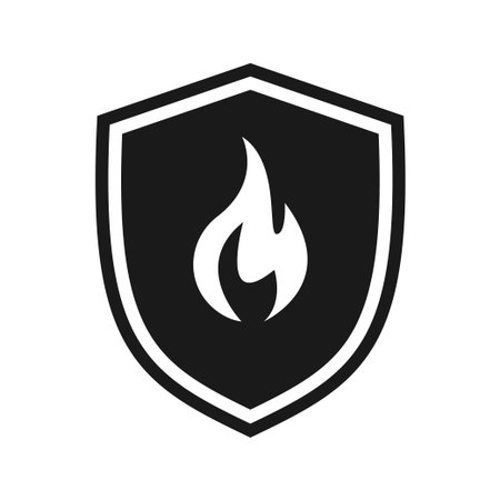 Flame Shield. illustration