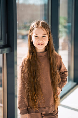 Little girl at home