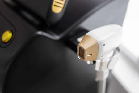 Close-up laser hair removal deviceの写真素材