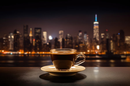 Brew in the Big Apple. Generative AIの素材