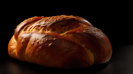 Traditional German Bread Delights. Generative AIの素材