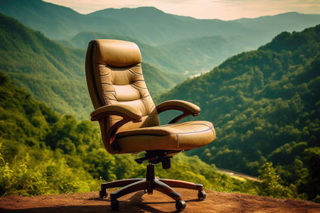 Work-Life Harmony: Finding Peace in Natureの素材