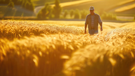 Farmer Tending the Fieldsの素材