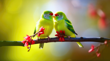 Harmony of Spring: Birds' Melodious Chorusの素材