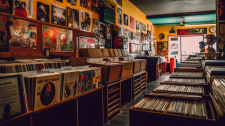 Vintage Record Store Treasuresの素材