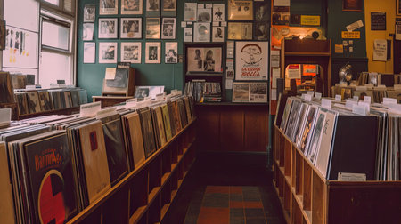 A Retro Record Storeの素材