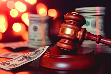 The Gavel and Dollar in Harmonyの素材