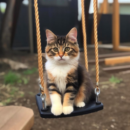A Swing and a Purrの素材