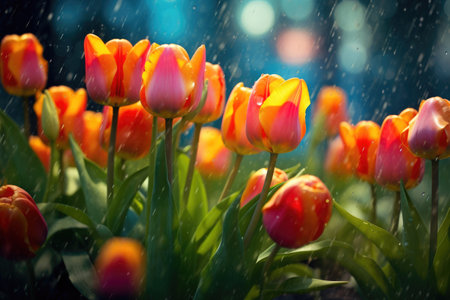 Enchanting Tulip Displayの素材