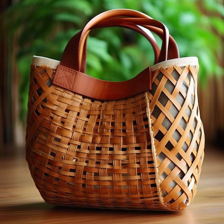 Bamboo & Rattan Weavingの素材