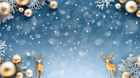 Christmas Delights on Blueの素材