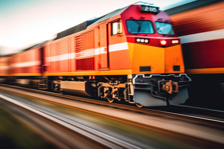 Dynamic Motion of a Speeding Trainの素材