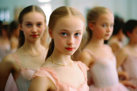 Young Ballerinas in Harmonyの素材