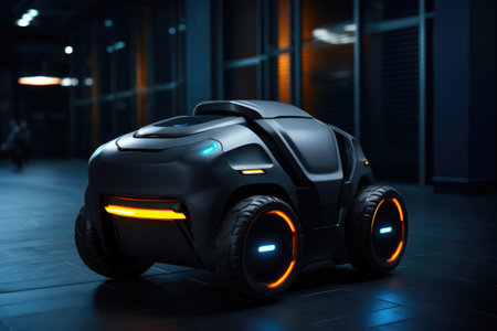 Outdoor Security Robotの素材