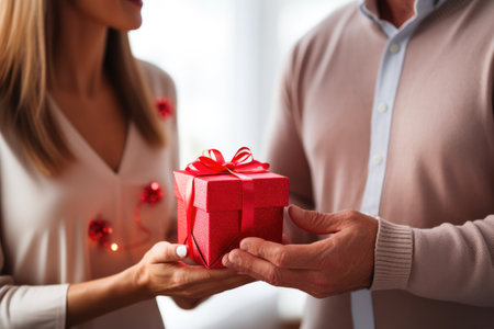 Romantic Gesture: Presenting Love on Valentine'sの素材