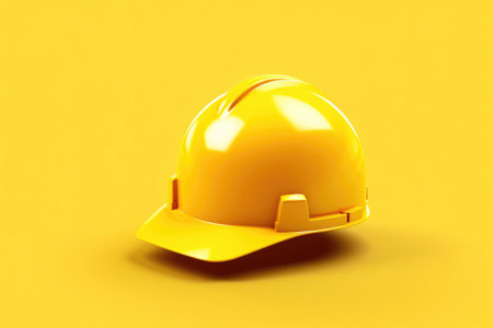 Labor Day Helmet: Simplistic Yellow Designの素材