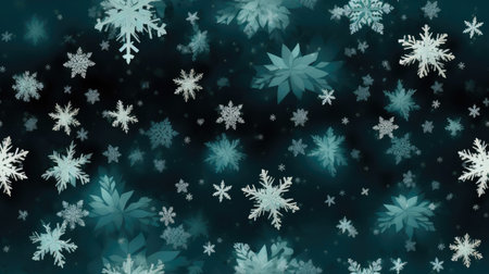 Frosty Elegance: Chilled Beauty in White and Blueの素材