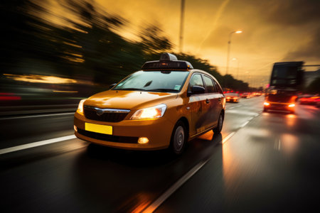Urban Motorway Taxi Dashの素材