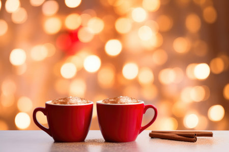 Winter Warmth in Red Cupsの素材