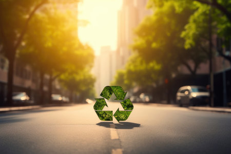 Urban Renewal: Recycling Takes Root in the Cityの素材