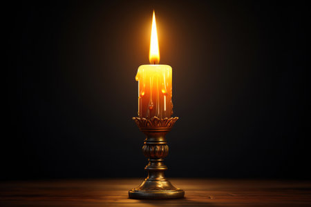 Classic Candlestick and Warm Glowの素材