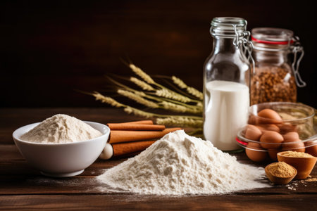 Farmhouse Baking Ingredients Ready to Useの素材