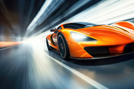 Fast Car Motion Shotの素材