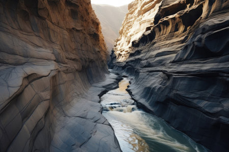 Canyon Whispers: Nature's Geologic Secrets Revealedの素材