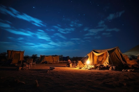 Silent Night in the Arabian Desertの素材