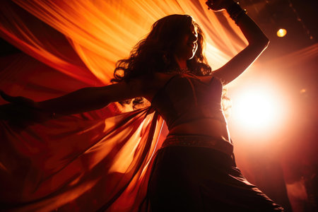 Exotic Nightclub Belly Dancerの素材