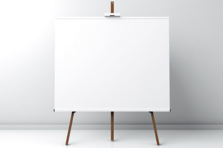 Professional Display Board on Standの素材