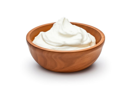 Sour Cream in a Handcrafted Bowlの素材