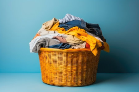Male Wardrobe Decluttered in Plastic Basketの素材