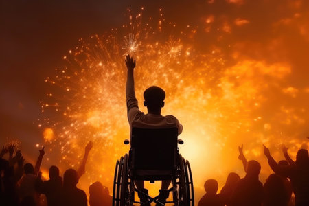 Empowering Moments: Celebrating International Day of Persons with Disabilitiesの素材