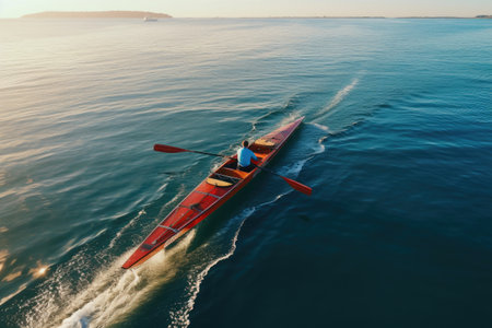 Rowing Mastery: Speed and Strength in Harmonyの素材