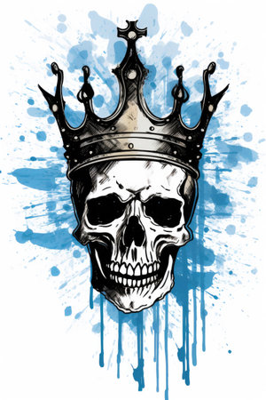 Cybernetic Robot Parts and Glowing Skullの素材