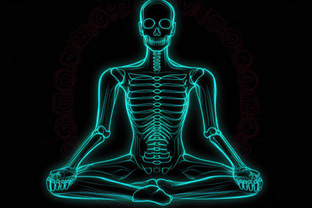 Dreamy Halloween Skeleton Meditationの素材