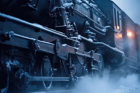 Chilled Vintage Train: Smoke and Frostの素材