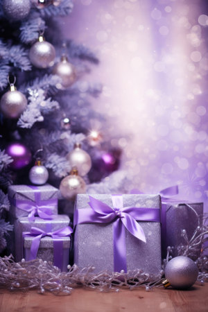 Christmas Magic: Shimmering Gifts and Joyful Sparklesの素材