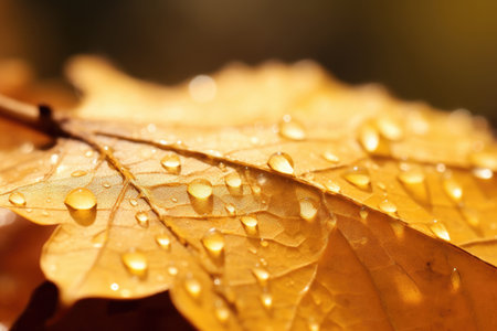 Autumn's Gilded Splendor Up Closeの素材